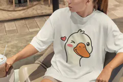 45 Cute Goose SVG & PNG, Valentine's Day Illustrations Product Image 2