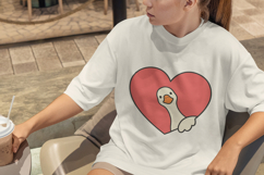 Cute Goose Clipart, 45 Valentine's Day Geese Illustrations Product Image 2