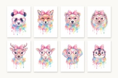 24 Watercolor Animals PNG Bundle Product Image 2