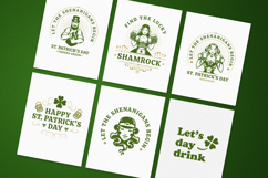 St. Patrick's Day SVG Bundle, 20 Retro Irish T-Shirt Designs Product Image 4