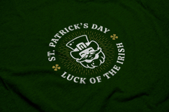 St. Patrick's Day SVG &amp; PNG Bundle, 24 Retro T-Shirt Designs Product Image 5