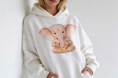 20 Cute Mythical Creatures Clipart, Watercolor Fantasy PNG Product Image 6