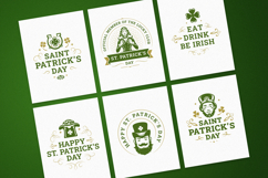 St. Patrick's Day SVG Bundle, 20 Retro Irish T-Shirt Designs Product Image 6