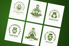 St. Patrick's Day SVG &amp; PNG Bundle, 24 Retro T-Shirt Designs Product Image 8