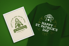 St. Patrick's Day SVG Bundle, 20 Retro Irish T-Shirt Designs Product Image 8