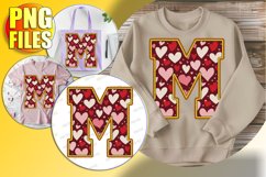 M Doodle Letter Valentine Loving Festive Style! Product Image 1