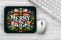 Christmas Mousepad PNG, Christmas Mousepad sublimation Product Image 1