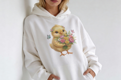 54 Easter Watercolor Clipart PNG, Cute Bunny Rabbit Product Image 8