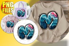 M Doodle Letter Valentine Sweet Loving Spirit! Product Image 1