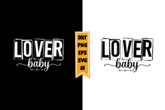 Lover Baby Svg, Funny Baby Svg Designs Product Image 1