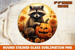 Halloween Round Sublimation| Sublimation | Pumpkin | Fall Product Image 1