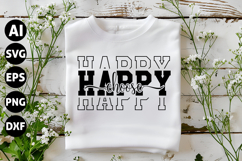 Choose Happy Svg, Motivation Svg Product Image 1