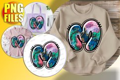 M Doodle Letter Valentine Romantic Whimsical Heart! Product Image 1