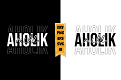 Milk Aholik Svg, Funny Baby Svg Designs Product Image 1