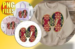 M Doodle Letter Style Icon Joyful Holiday Design! Product Image 1