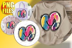 M Doodle Letter Valentine Festive Sweet Design! Product Image 1
