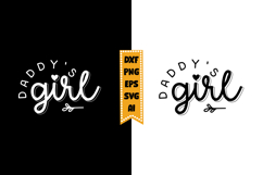 Daddy's Girl Svg, Baby Quote Svg Designs Product Image 1