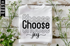 Choose Joy Svg, Motivation Svg Designs Product Image 1
