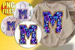 M Doodle Letter Style Clipart Festive Character Design! Product Image 1