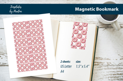 Donut Magnetic Bookmark for Readers, Cute Secure Bookmark Product Image 1
