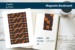Halloween Donut Magnetic Bookmark for Kids Product Image 1