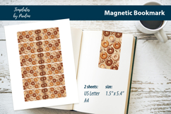 Donut Magnetic Bookmark for Readers, Cute Page Clip Bookmark Product Image 1