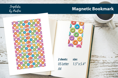 Donut Magnetic Page Markers for Books and Journals Product Image 1