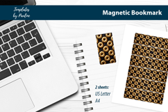 Donut Magnetic Bookmarks for Students Back to School Product Image 2