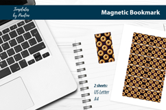 Cute Donut Magnetic Bookmark for School Reading Product Image 2