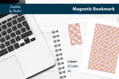 Donut Magnetic Bookmark, Cute Bookmark for Book Lovers Product Image 2