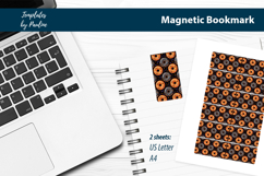Halloween Donut Magnetic Bookmark for Book Lovers Product Image 2