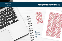 Donut Magnetic Bookmark Page Marker, Secure Page Marker Product Image 2