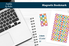 Donut Magnetic Page Markers for Books and Journals Product Image 2
