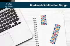 Colorful Heart Magnetic Bookmark, Love Printable Bookmark Product Image 2
