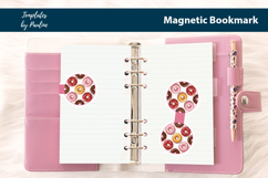 Cute Kawaii Reading Bookmark Printable, Print and Cut Product Image 3