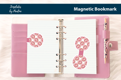 Cute Donut Magnetic Bookmark Printable, Print and Cut Product Image 3