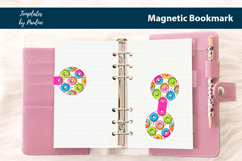 Cute Kawaii Reading Bookmark, Print and Cut Product Image 3