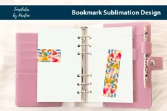 Vibrant Heart Magnetic Bookmark, Love Printable Bookmark Product Image 3