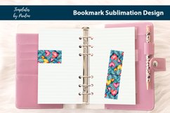Colorful Heart Magnetic Bookmark, Love Printable Bookmark Product Image 3