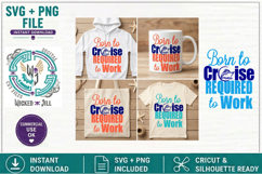 SVG Cruise Ship Boxed Born to Cruise Forced To Work Bundle Product Image 4