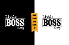 Little Boss Lady Svg Designs Product Image 1