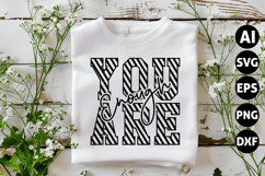 You Are Enough Svg, Motivation Svg Product Image 1