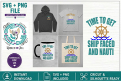 Cruise Ship Set 01 Sayings Bundle SVG Cut File Sublimation Product Image 19