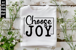 Choose Joy Svg, Motivation Svg Designs Product Image 1