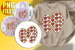 M Doodle Letter Valentine Bright Playful Charm! Product Image 1
