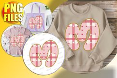M Doodle Letter Valentine Loving Playful Heart! Product Image 1