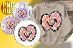 M Doodle Letter Valentine Sweet Festive Icon! Product Image 1