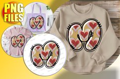 M Doodle Letter Valentine Loving Festive Magic! Product Image 1