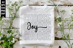 Choose Joy Svg, Motivation Svg Designs Product Image 1