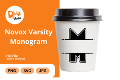 Novox Varsity Monogram Product Image 1